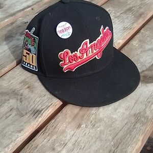 Fifty year anniversary Tops Fitted Hat w  Camimrative Tops BaseBall Major League